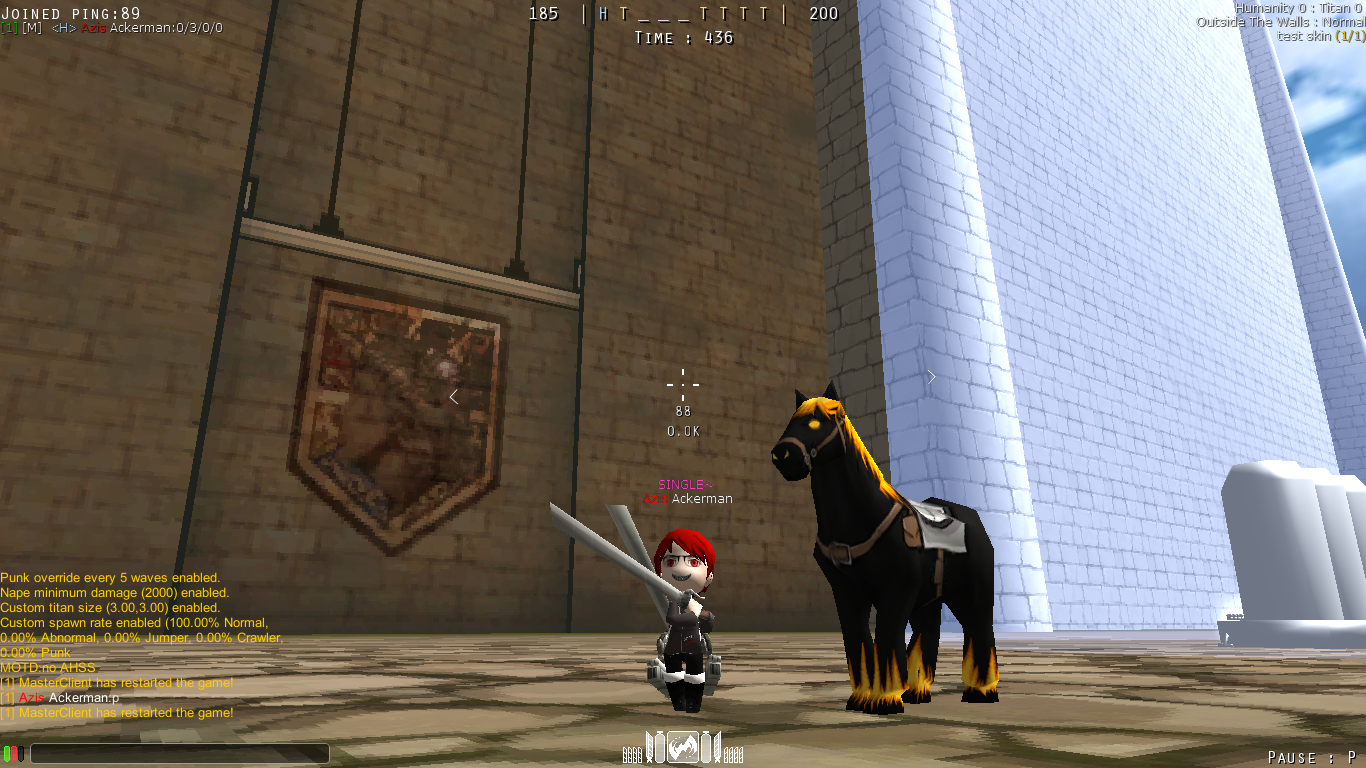 tutorial custom skin horse AOTTG Skin And MOD Attack on Titan Tribute