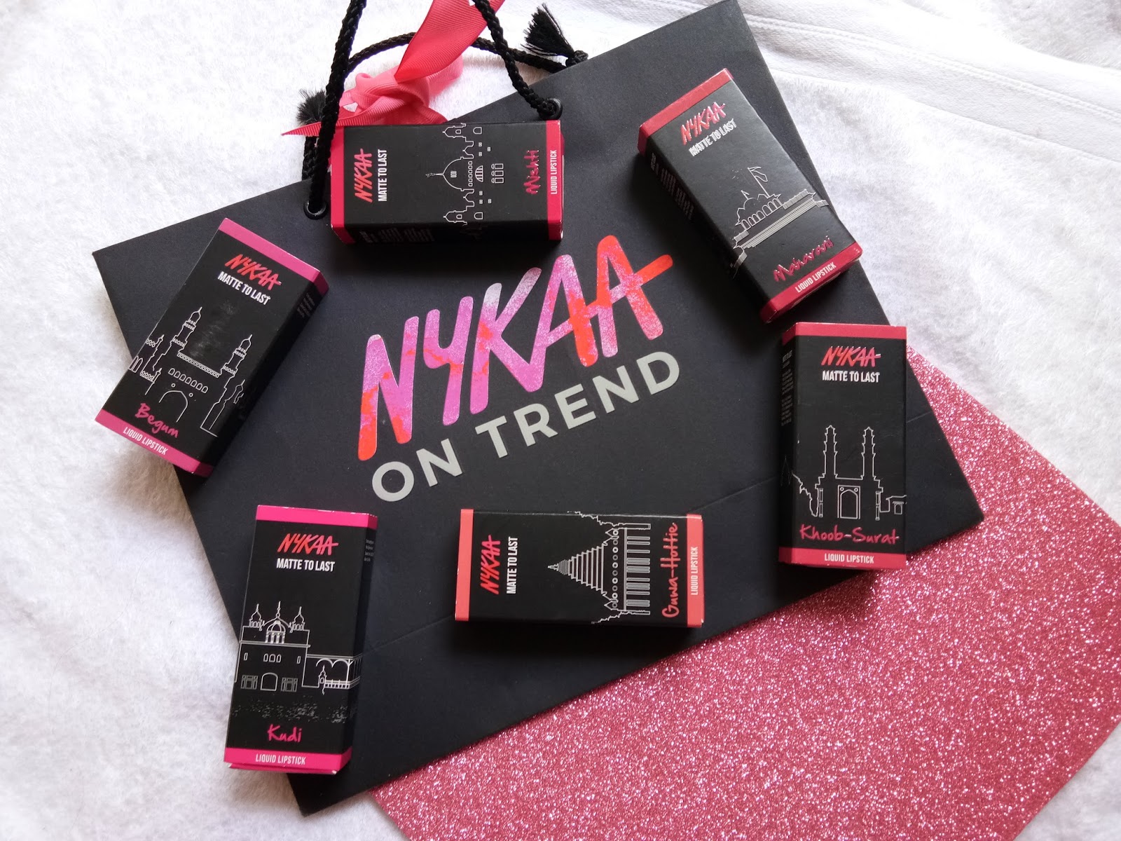 nykaa matte lipstick set
