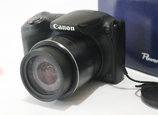 Kamera Bekas Canon SX400 IS Fullset