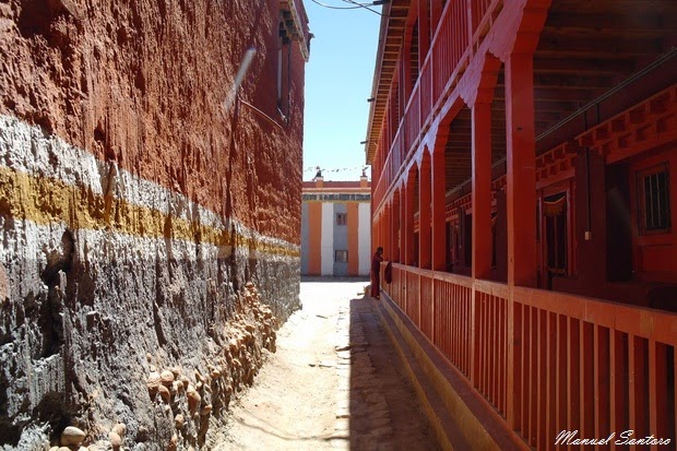 Lo Manthang, gompa di Choprang Lo Manthang, gompa di Choprang