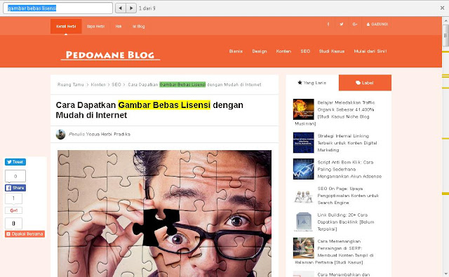 cara memunculkan konten di halaman pertama google