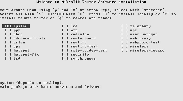 Install move