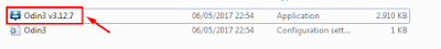 Extract semua hasil file download di satu folder agak memudahkan waktu pencarian dan flash Flash Firmware Samsung Galaxy J1 Ace (SM-J110G)