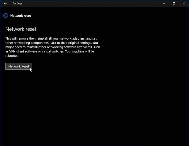 Network setting reset. Перезагрузка сетевого адаптера cmd. how can they reset their back?.
