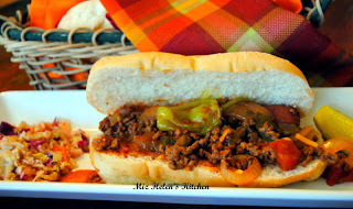 Slow Cooker Chili Dogs  from Miz Helen's Country Cottage 