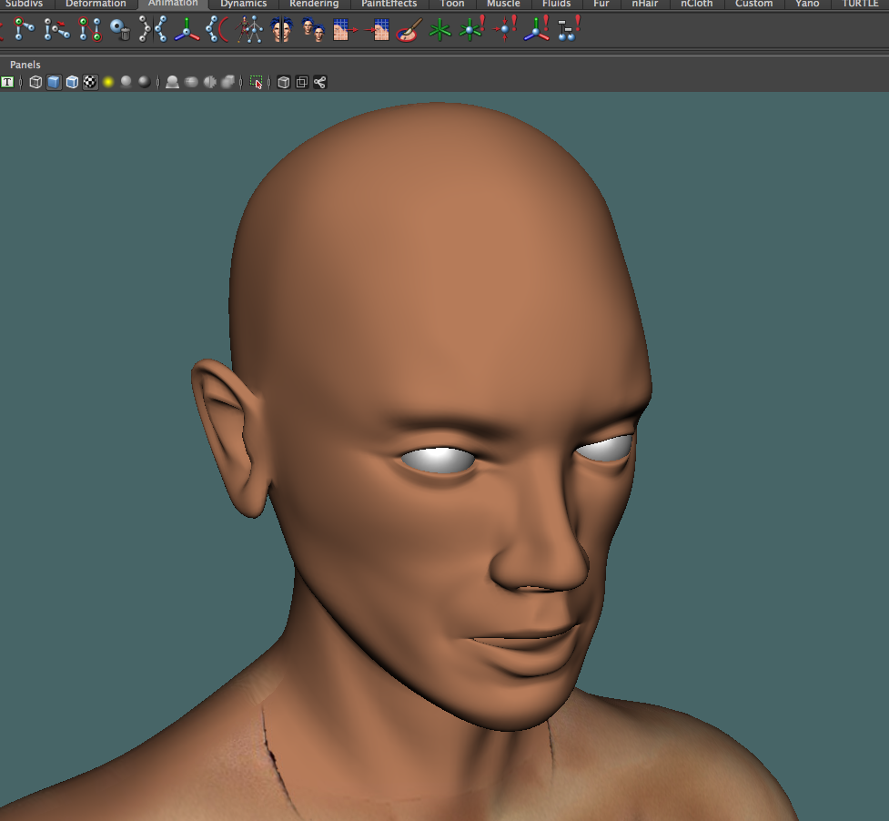 Olly Tyler digital arts and visual effects 3d Human Model