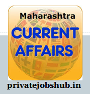 Maharashtra Current Affairs Maharashtra Current Affairs