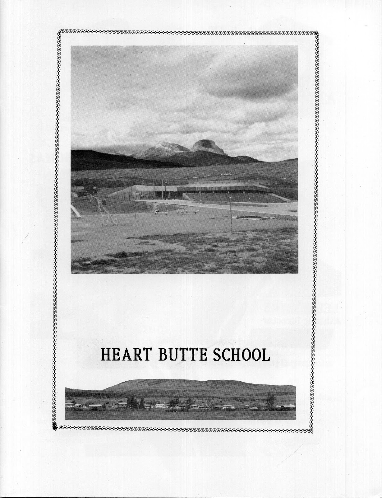 HEART BUTTE SCHOOL, MONTANA HEART BUTTE SCHOOL YEARBOOK 199091