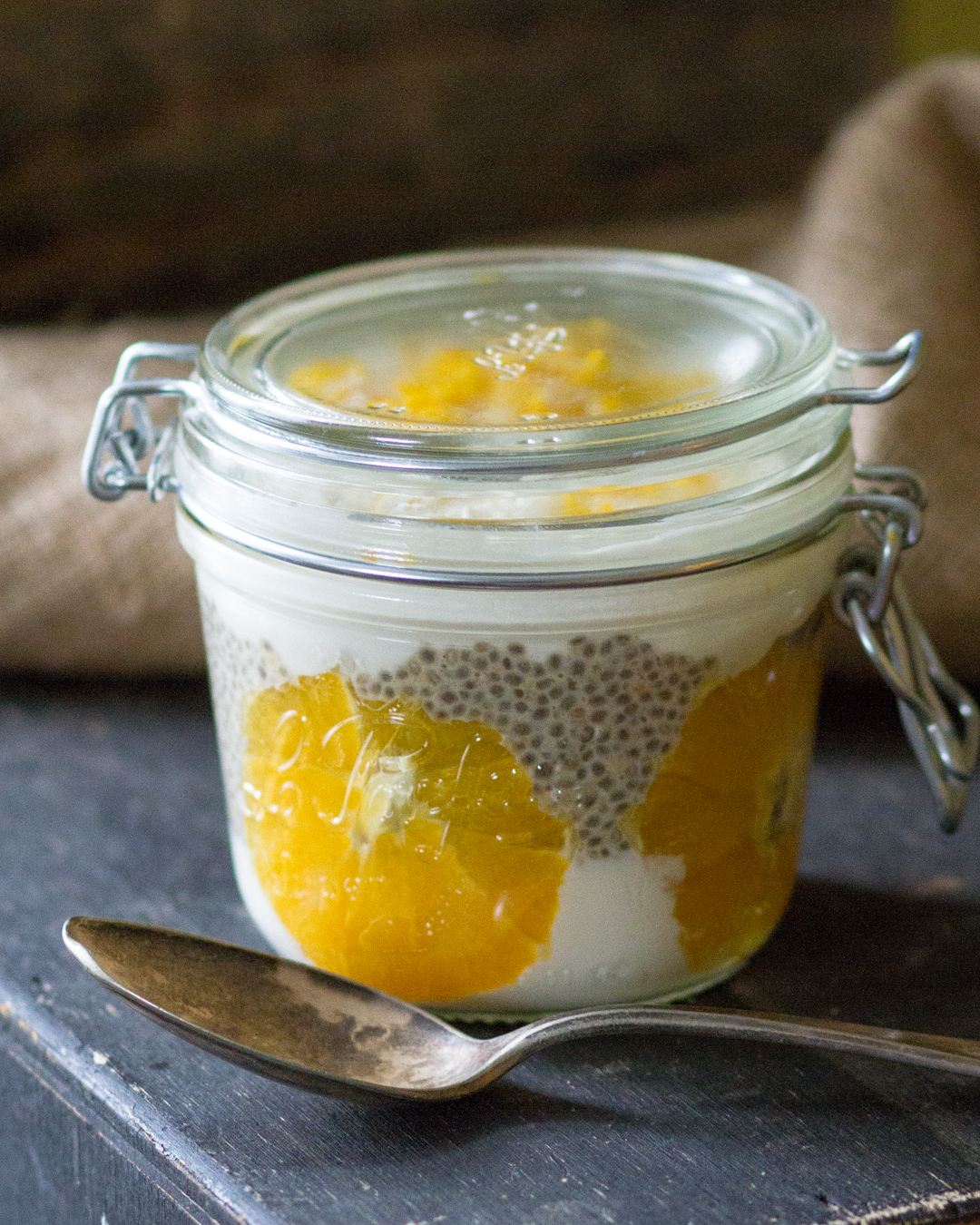 Orange Cardamom Chia Pudding Namaste Studios Los Angeles