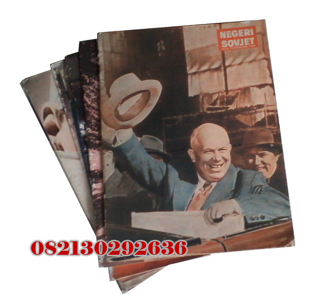 Majalah Negeri Soviet Cetakan 1960 | Pemulung Buku Bekas