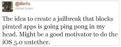 Install0us May be Blocked in iOS 5 Untethered Jailbreak