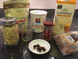 Everything I need for overnight oats