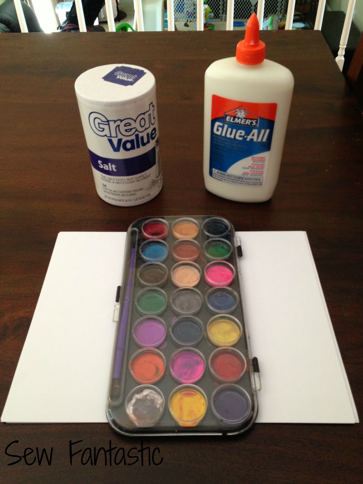 Sew Fantastic Raised Salt Painting