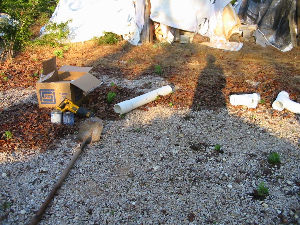 Turtle Ranch Tales: SEPTIC SYSTEM install