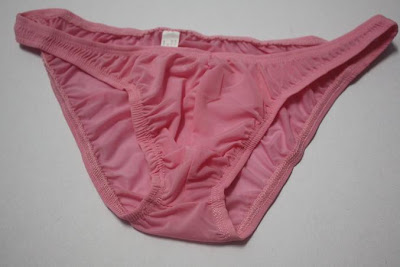 FASHION CARE 2U: UM450-3 Sexy Pink Bikini Men's Briefs Underwear