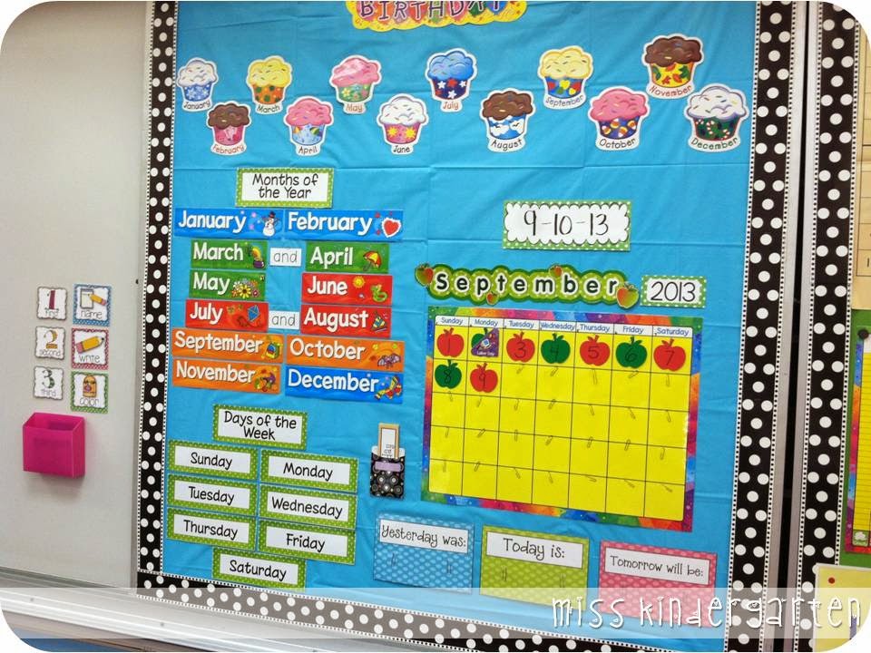 kindergarten calendar
