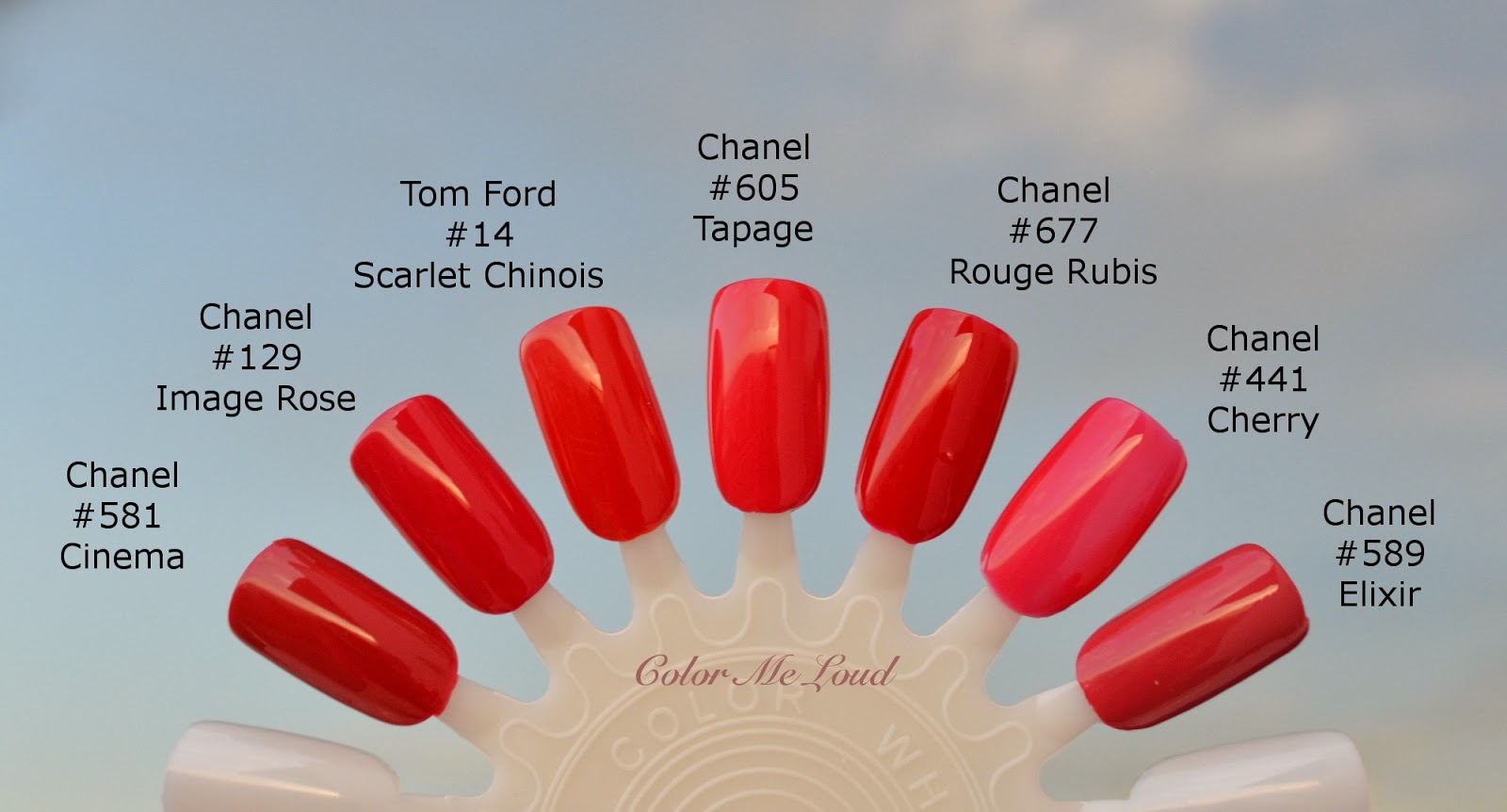 Chanel Le Vernis #605 Tapage and #603 Charivari Notes Printemps Spring 2014 Collection, Swatch & Comparison Me Loud