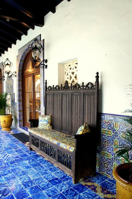 Spanish Colonial Outdoor Style