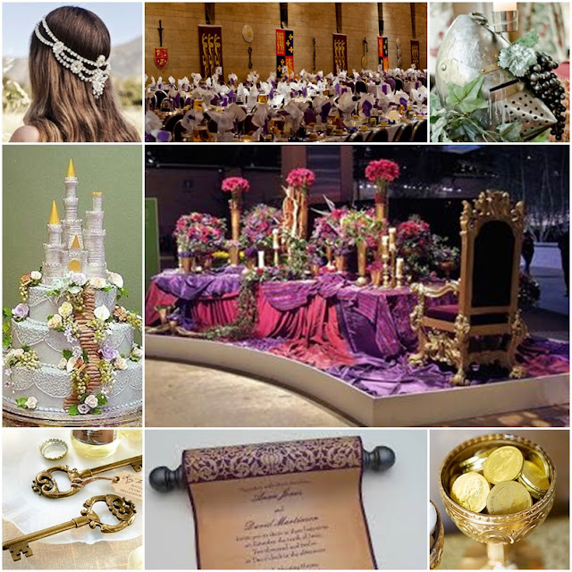 A Medieval Faire Quinceanera Sweet Fifteen Theme Quince Candles