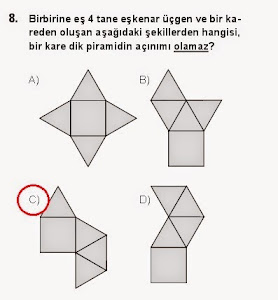 29 Nisan 2015 TEOG Sınavı Matematik Soru ve Cevapları
