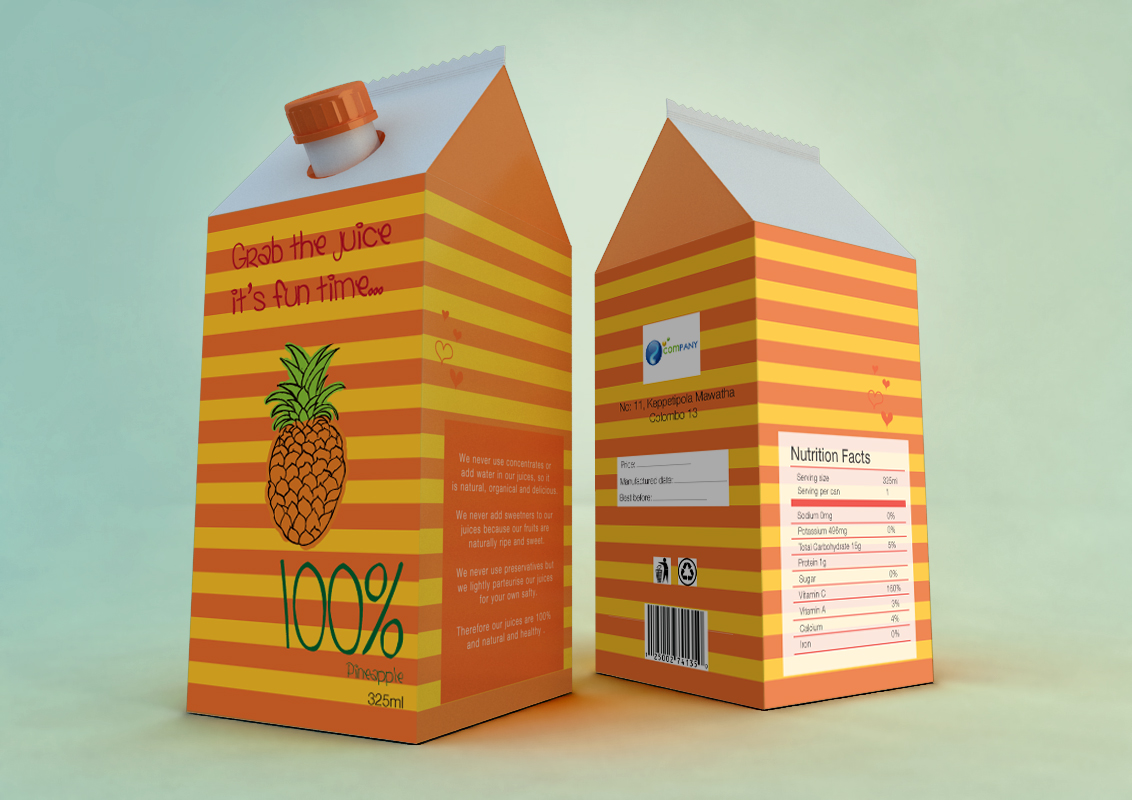 Shalij Designs Creating a No1 fruit juice brand for Sri Lanka