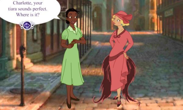 TIANA: Charlotte, your tiara sounds perfect. Where is it?