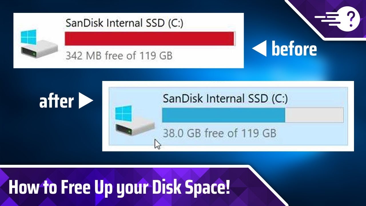 How To Free Up Hard Drive Space On Windows 10 Windows Basics