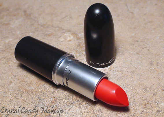 Rouge à lèvres Neon Orange de MAC (Collection All About Orange) - Review lipstick
