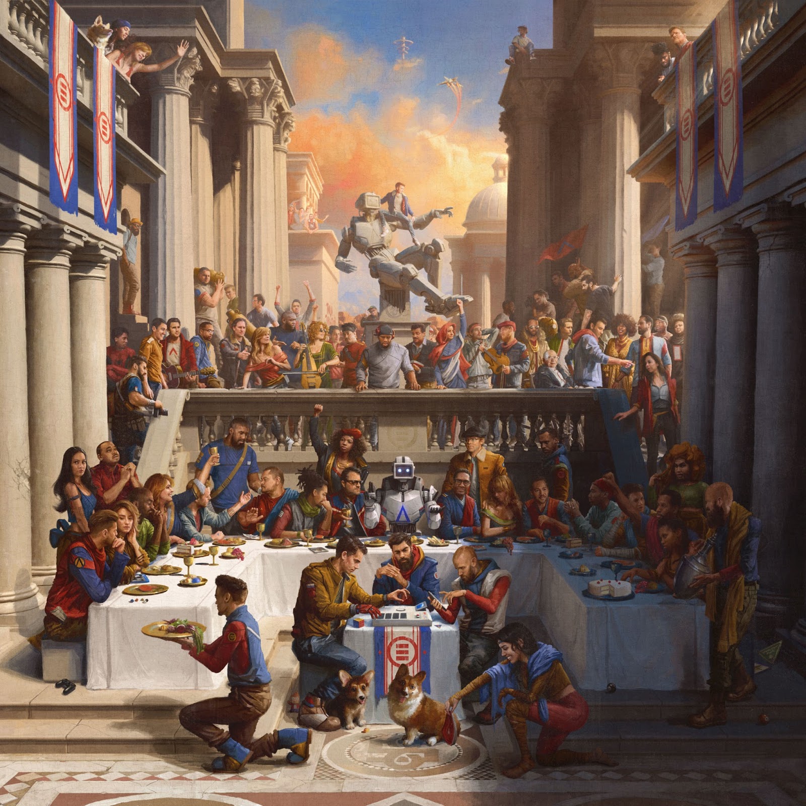Logic “Everybody” (Tracklist + Official Album Cover) Booklet Music