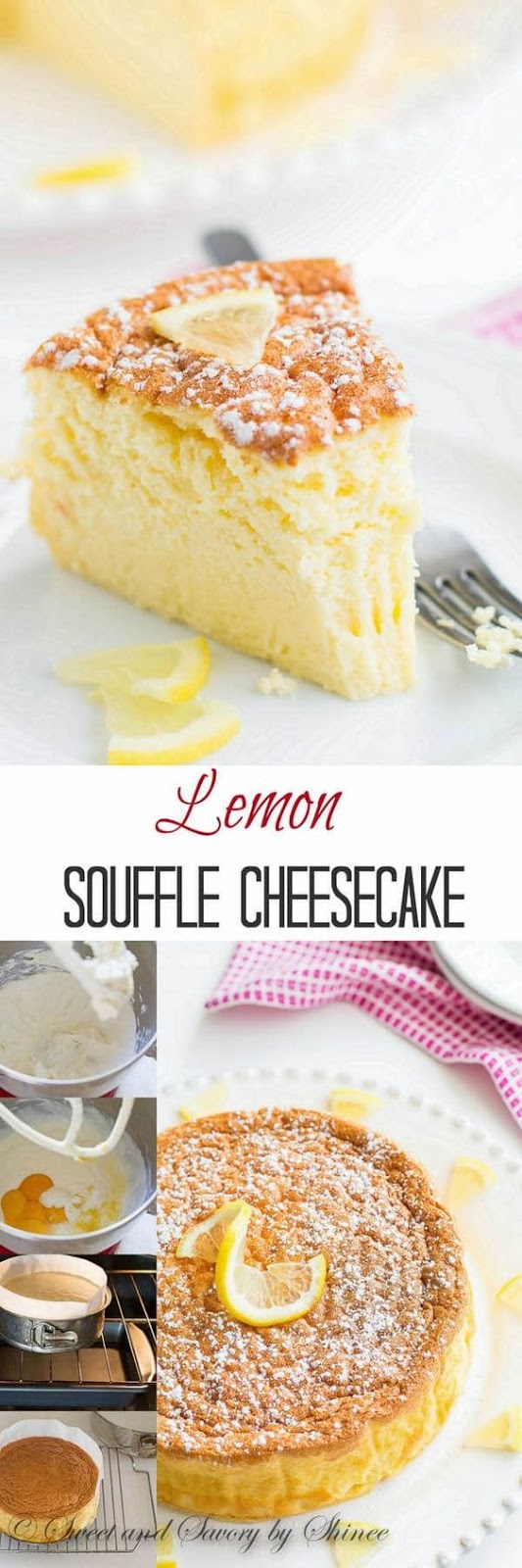 Lemon Souffle Cheesecake Foodandcake123