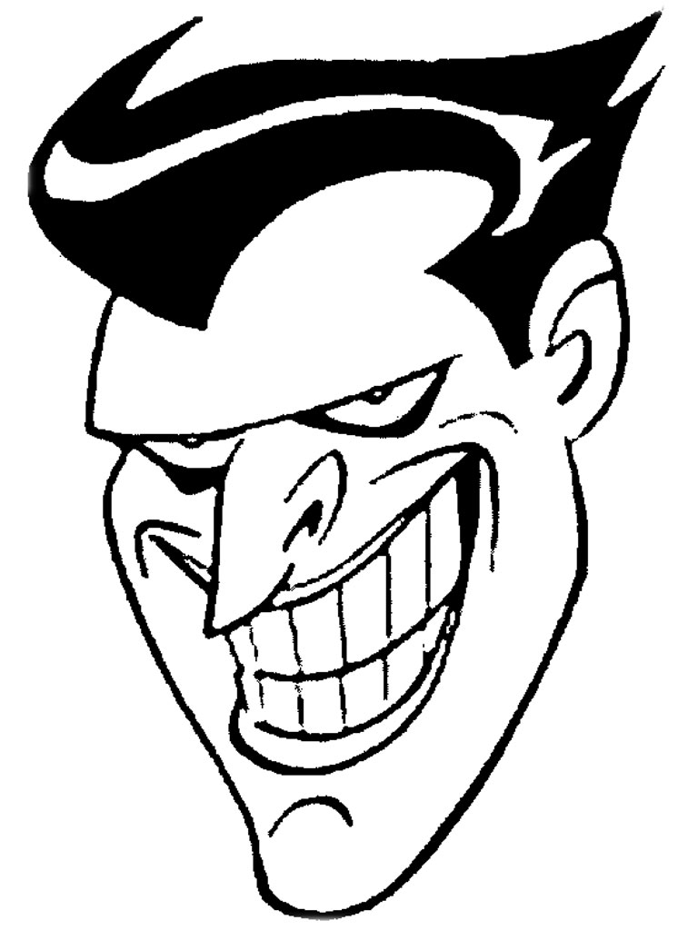 Joker Coloring Pages For Adults Coloring Pages
