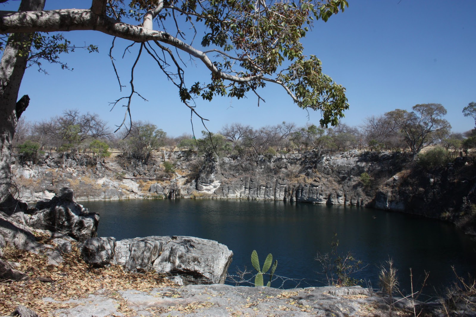 reisenmitprofil Lake Otjikoto, CulturalVillage in Tsumeb, Hoba
