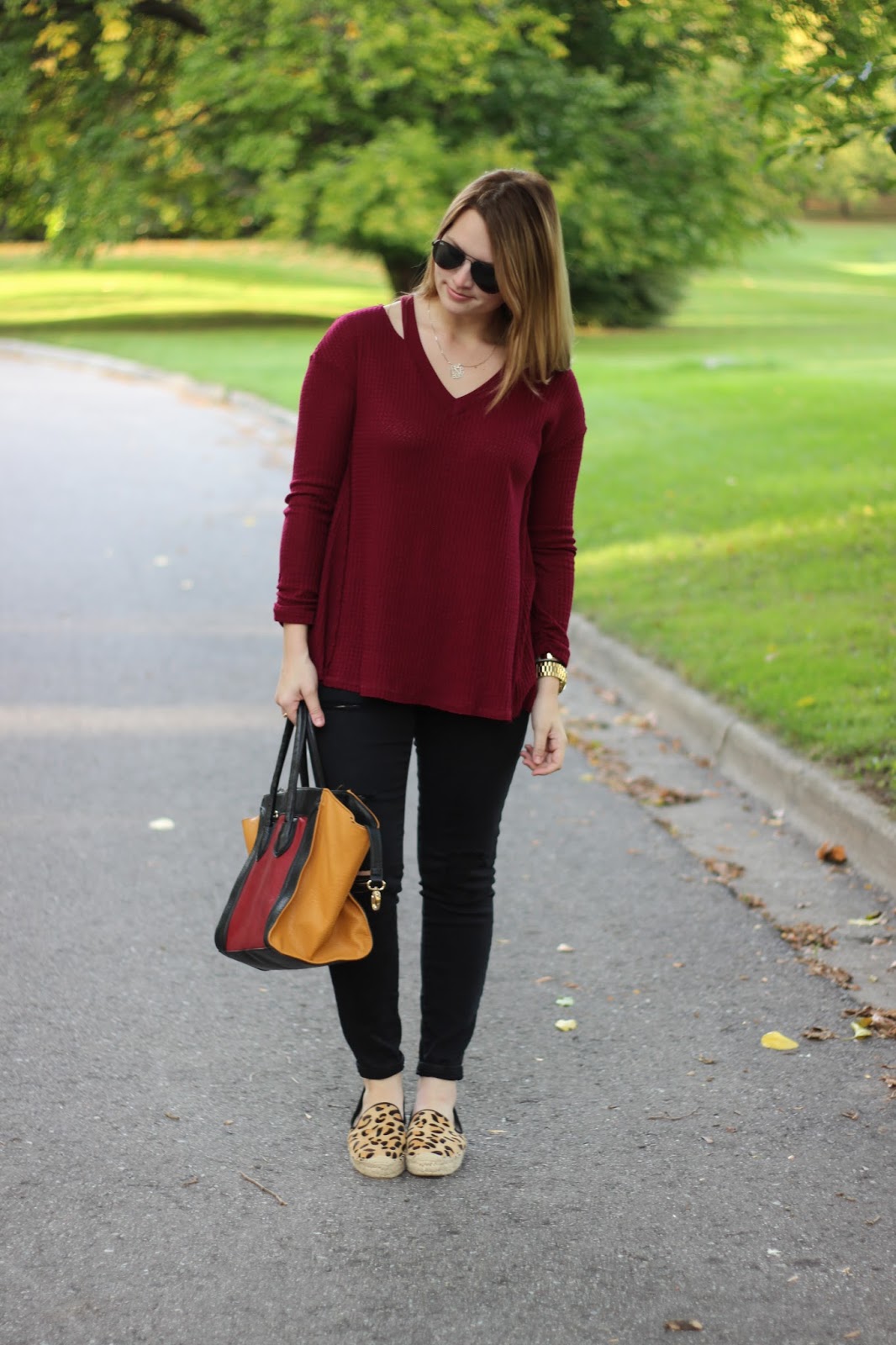 The Black Barcode The Trendy Burgundy Sweater