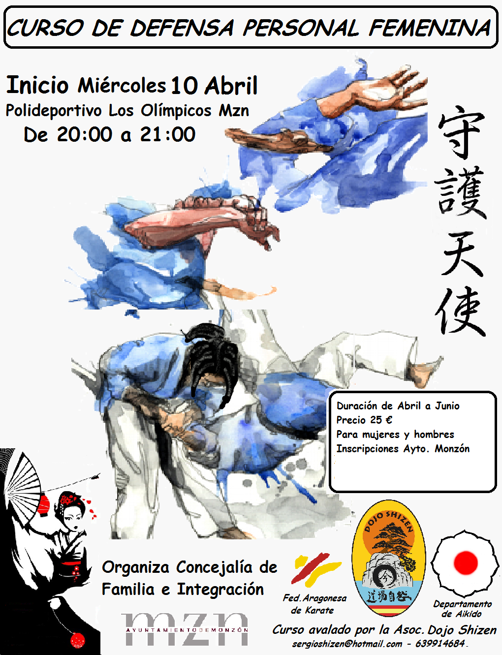 VI CURSO DEFENSA PERSONAL FEMENINA