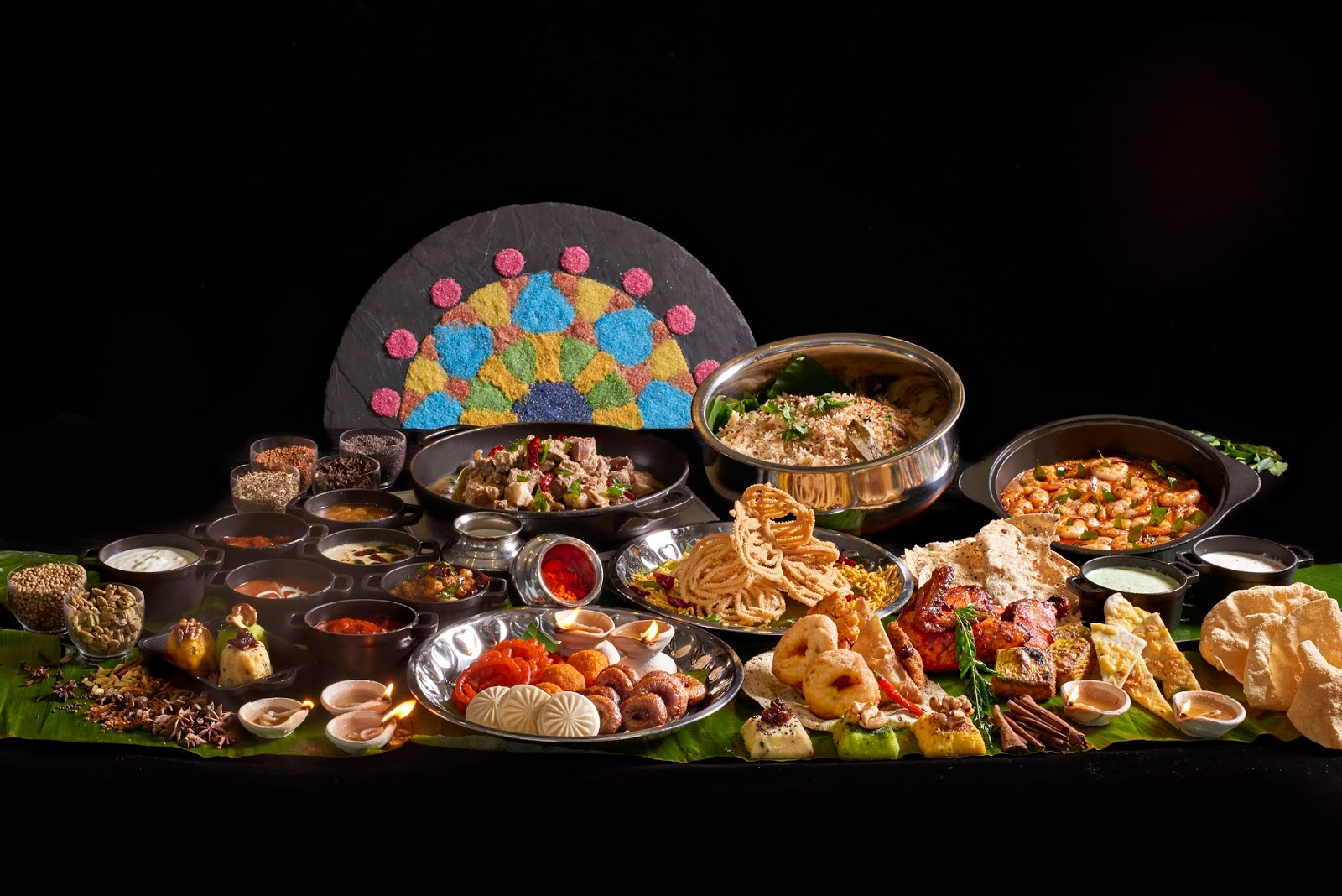 Malaysian Lifestyle Blog 'An Indian Spice Trail' Buffet Dinner Nook