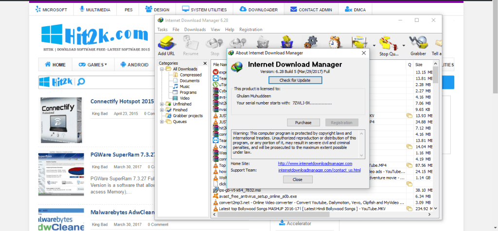 Internet Download Manager 6.28 Build 5 Full Version