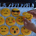 Emoticonos de galletas - emoji cookies {sin lactosa}