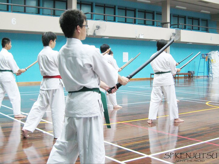 SP Kenjutsu Bokken training for Seniors
