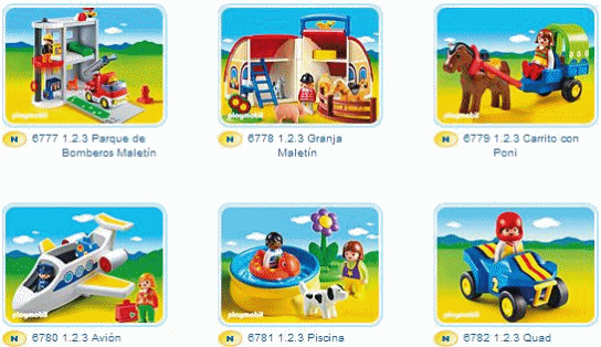 playmobil 2 años