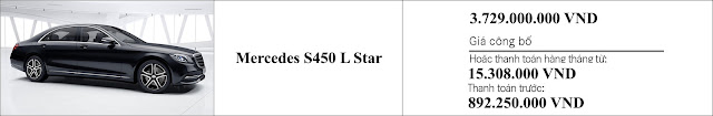 Đánh giá giá xe Mercedes S450 L Star 2018 Giá xe Mercedes S450 L Star 2018 tại Mercedes Trường Chinh