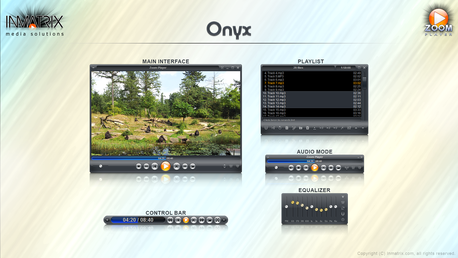 تحميل برنامج تشغيل الفيديو والافلام للكمبيوتر Zoom Player Max تحميل برنامج تشغيل الفيديو والافلام للكمبيوتر Zoom Player Max