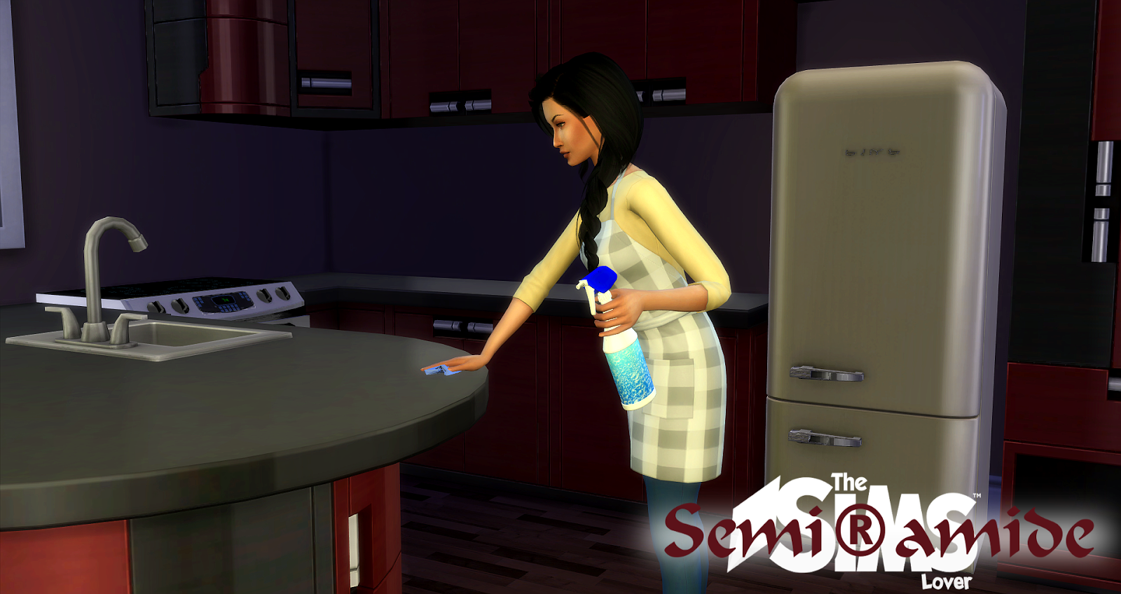 My Sims 4 Blog Cleaning Set and Poses by Semi®amide and DalaiLama