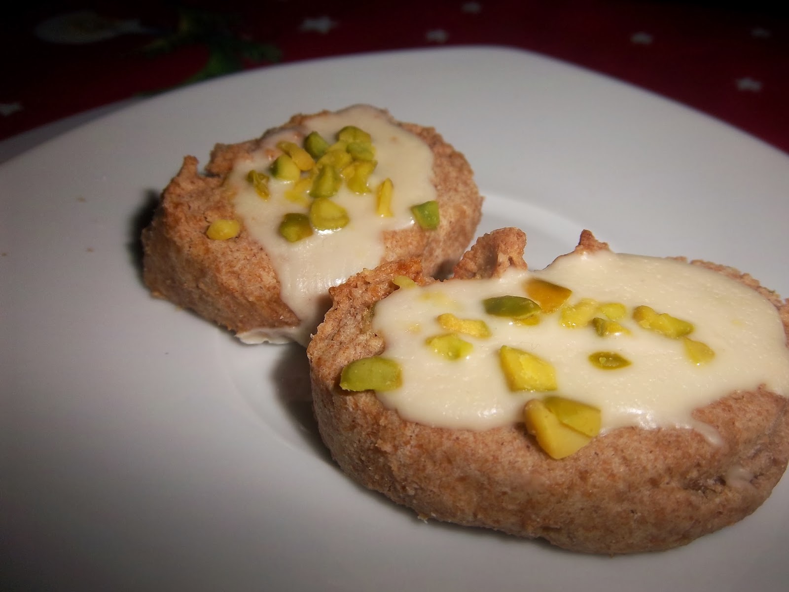Pistazienmarzipan Plätzchen