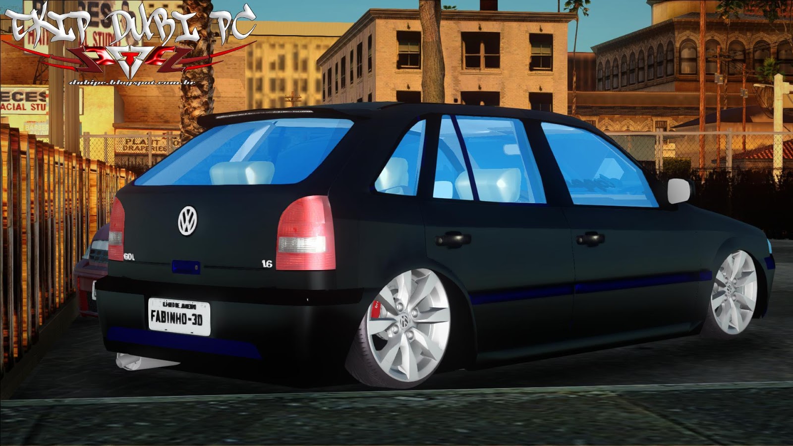 Volkswagen Gol Rebaixado para GTA San Andreas