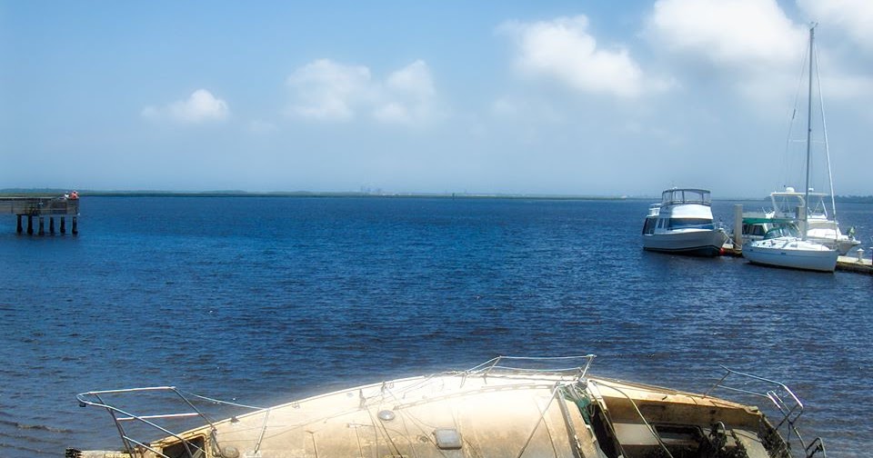 "Sunk Boat" at Saint Marys
