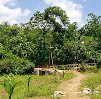 kawah merah gunung pancar