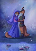 Robin Hood e Marian na Versão da Disney
