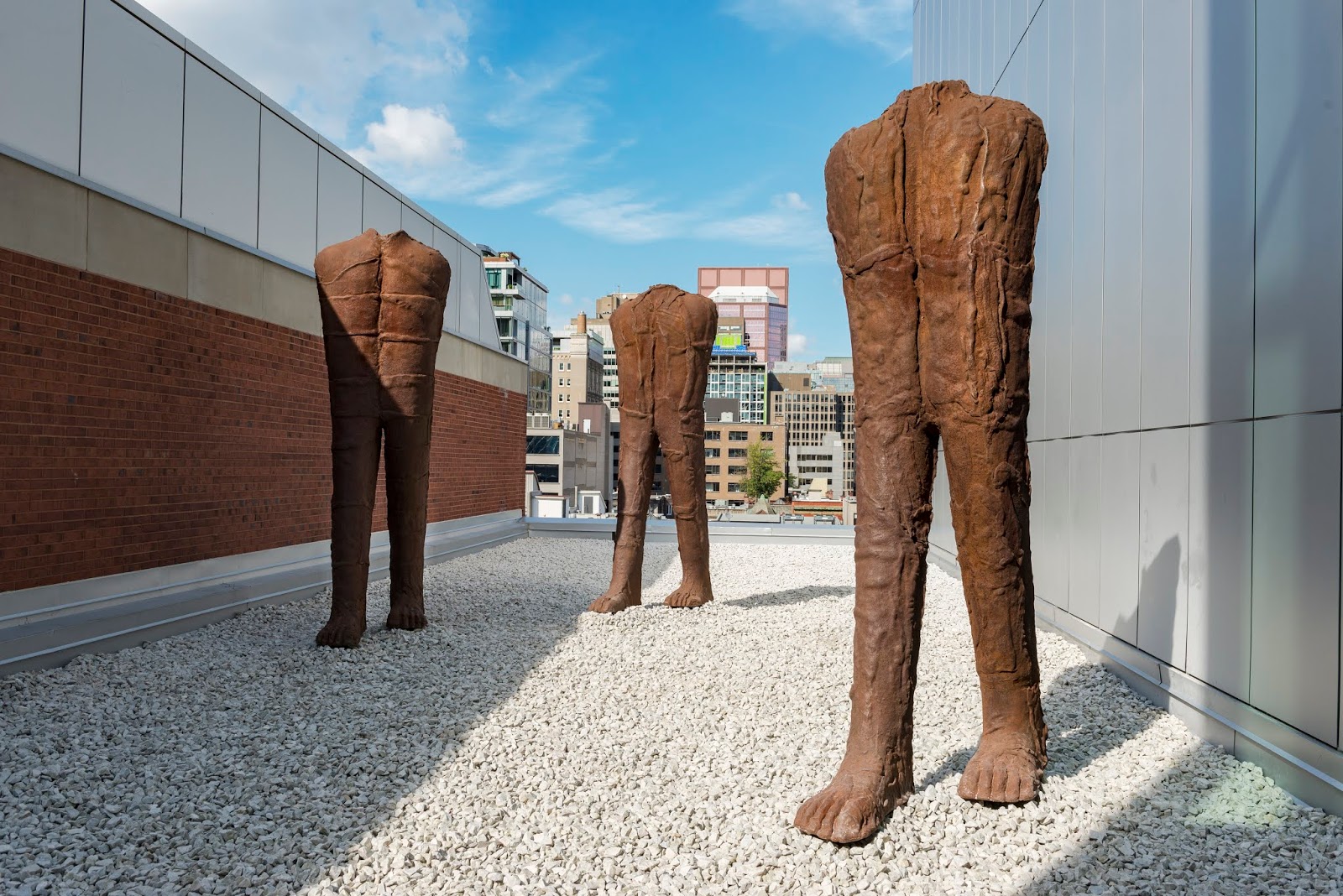Closet Canuck 'Walking Figures' by Polish sculptor now in collection