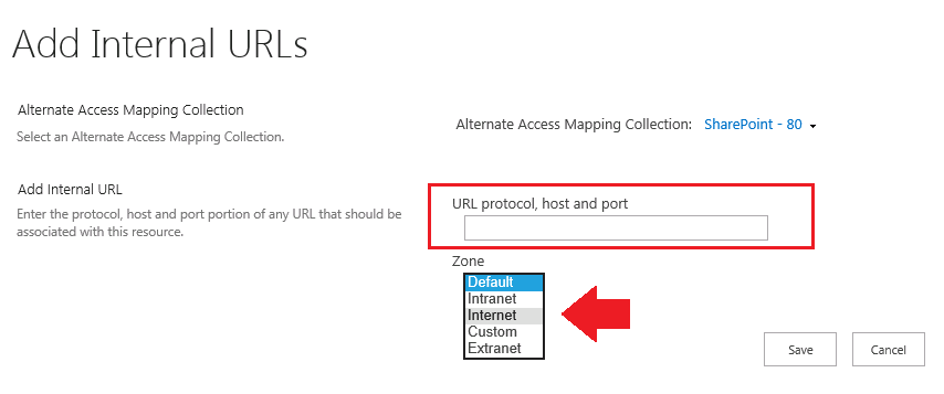 Reset Network settings. Internal access