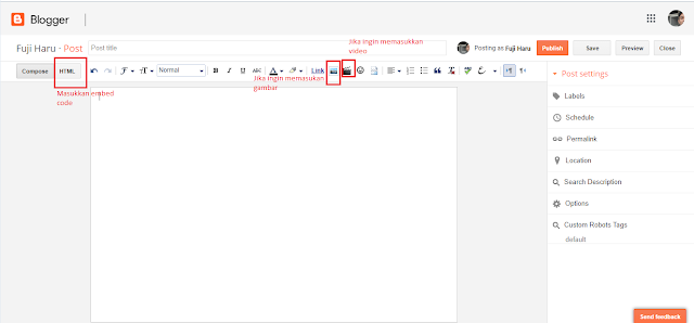 Bagaimana Cara Memasukkan Gambar atau Video dengan Cara Copy Embed Code Bagaimana Cara Memasukkan Gambar atau Video dengan Cara Copy Embed Code